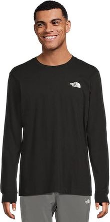 The North Face Evolution Sun Halos Box NSE Long Sleeve T-Shirts Graphic Mens T Shirt TNF Black : 2XL, Cotton