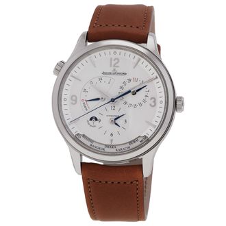 Jaeger-LeCoultre Master Control Geographic Automatic Silver Dial Watch Q4128421