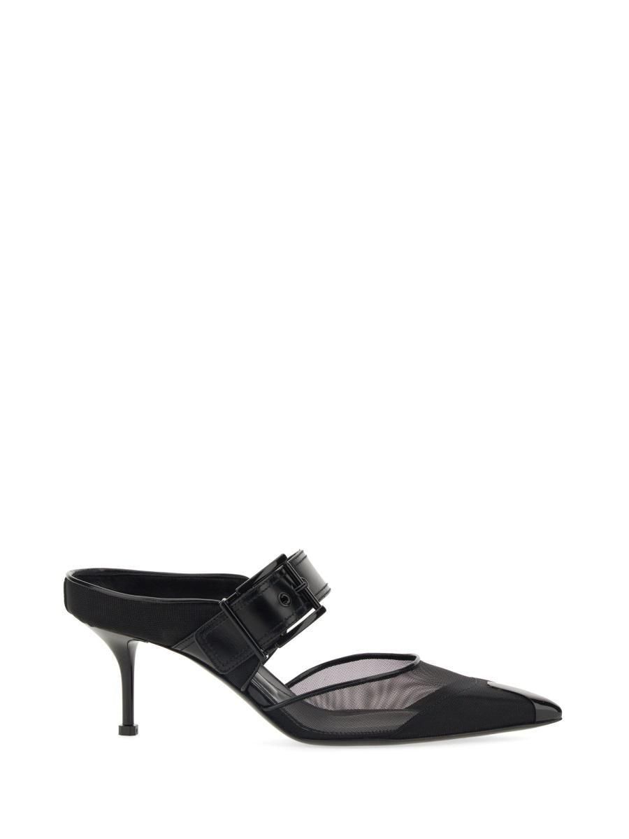 サンダル・ミュール alexander mcqueen PUNK SANDAL WITH BUCKLE Alexander McQueen Punk Sandal With Buckle from $814.00 - on