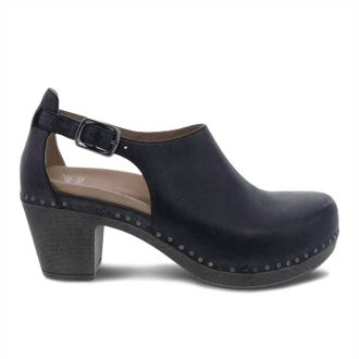 Dansko Womens Sassy Heeled Clogs In Black