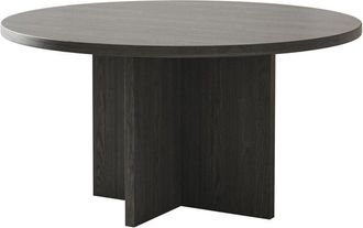 Selsey Selsey Ovo - Mesa De Centro - Redonda 76x76 Cm - Efecto Madera Fresno Portland