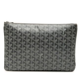 Goyard Pre-owned Goyard Goyardine Senat MM Ladies SOA 120192