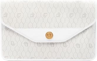 Dior Pre-owned Dior Honeycomb Coated Canvas Clutch Ladies 49GGHWYTPKCEVS6T