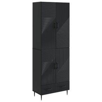 vidaXL Juego De Armarios 2 Uds. Madera De Ingenier&iacute;a Vidaxl