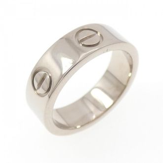 Cartier Love White Gold (18K) Band Ring (Pre-Owned)