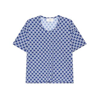 Maliparmi T-Shirts, female, Blue, Size: XL Diamond Glow T-Shirt