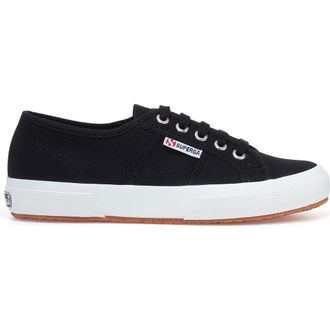 Superga 2750 Cotu Classic Sneakers in Black White at Nordstrom, Size 42.5