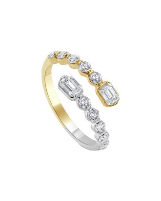 Sabrina Designs 14K Two-Tone 1.06 Ct. Tw. Diamond Wrap Ring