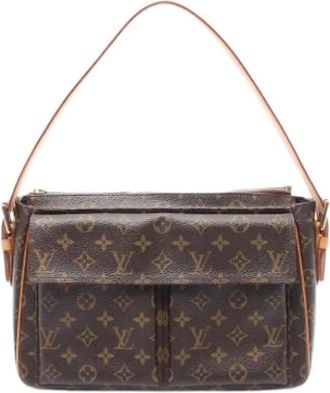Louis Vuitton Pre-owned Shoulder Bags, female, Brown, Size: ONE SIZE Pre-owned Canvas louis-vuitton-bags