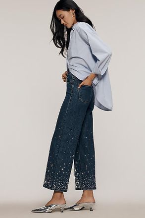 Joe's The Mia High Rise Embellished Ankle Jeans