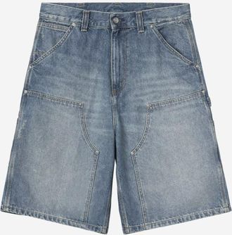 Carhartt Work in Progress Blue Cotton Shorts