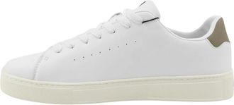 Colmar Bates Sneaker - Heren - Fitnessschoenen - Wit - 40 EU - Leer - Fitness