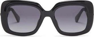 Kurt Geiger Kensington Square Zonnebril - Dames - Zonnebrillen - Zwart - ONE Size - Accessoires