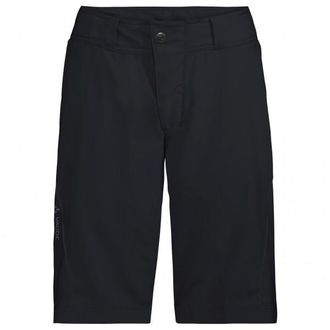 Vaude Ledro Shorts kurze Velohose f&uuml;r Damen | schwarz