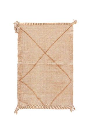 AFK Living Alfombra bereber marroqu&iacute; de pura lana 102 x 167 cm