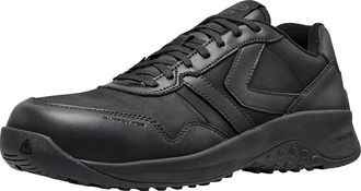 Keen KS86 Utility+ Work Sneakers (Soft Toe) Mens Work Boots Black/Black : 11.5 D - Medium, Leather