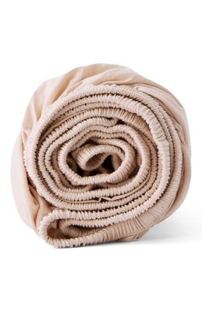 Pact Organic Room Service Sateen Fitted Sheet in Spanish Villa at Nordstrom, Size Twin