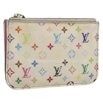 Louis Vuitton Portafoglio in Tela Pre-owned - - Pre-owned - Donna - Bianco - ONE SIZE