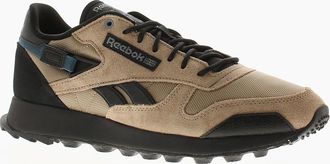 Reebok Mens Reebok Mens Trainers Classic Leather Lace Up white boulder beige UK Size - Black - Size: 6.5