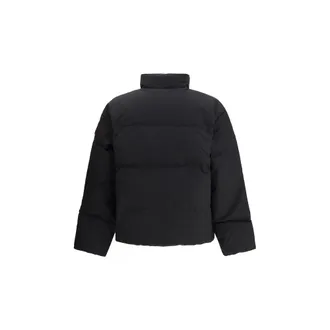 Canada Goose Mens Black Polyester Parka Clothing