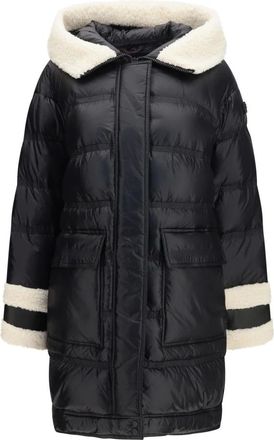 Peuterey Kunto BG 02 Giacca Piumino con Collo in Shearling - - Coats - Donna - Nero - XS