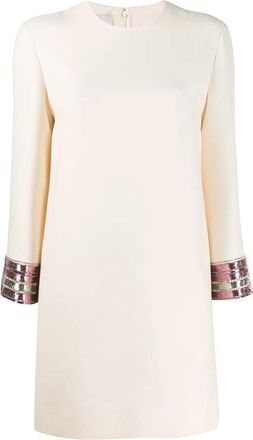 Valentino Garavani Sequin Embroidered Mini Dress