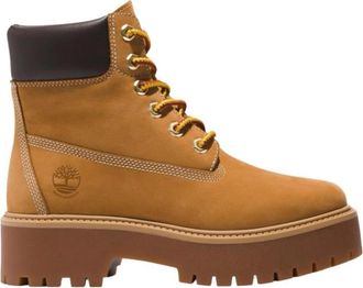 Timberland Waterdichte Veterschoenen voor op Straat - Dames - Veterlaarzen - Bruin - 36 EU - Schoenen