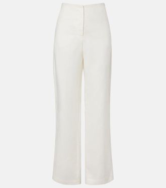 Faithfull The Brand Lulea linen wide-leg pants