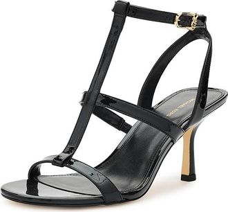 Michael Kors Nara Mid Sandals Womens Sandals Black : 6.5 M, Leather