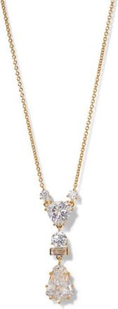 Nadri Luxor Kite Pendant Necklace in Gold at Nordstrom