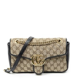 Gucci Medium GG Marmont Flap schoudertas