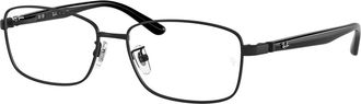 Ray-Ban Demo Rectangular Unisex Eyeglasses RX6527D 2503 56