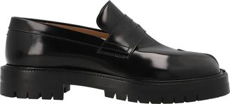 Maison Margiela Tabi Loafers - Heren - Loafers - Zwart - 41 EU - Leer - Schoenen