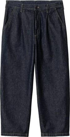 Carhartt Work in Progress Loose-fit Jeans met Amerikaanse Zakken - Heren - Loose Fit Jeans - Blauw - W29 - Katoen - Jeans