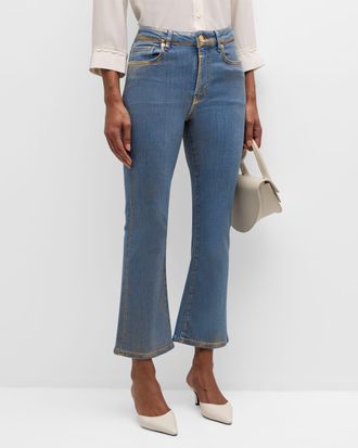 Frame Denim Le Crop Mini Boot Jeans