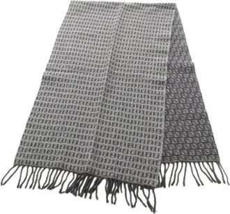Fendi Pre-owned Shawl - Heren - Vintage Accessoires - Grijs - ONE Size - Wol - Vintage
