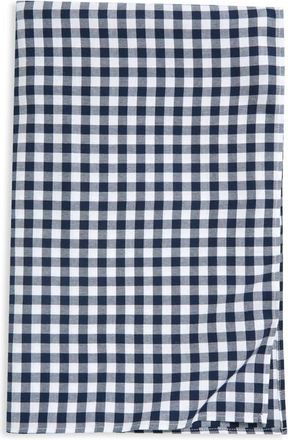 Petite Plume Gingham Tablecloth in Navy at Nordstrom