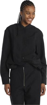 STUDIO NICHOLSON Beam Shirt - Dames - Overhemden - Blauw - L - Wol - Overhemden