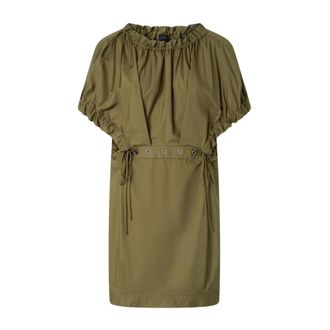 Pinko Vestido Primo Tempo - Dresses - Mujer - Verde - M
