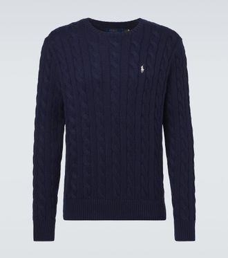 Polo Ralph Lauren Cable-knit cotton sweater