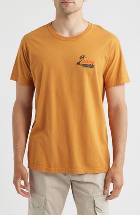 Dark Seas Ransack Cotton Graphic T-Shirt in Honey Ginger at Nordstrom, Size Xx-Large