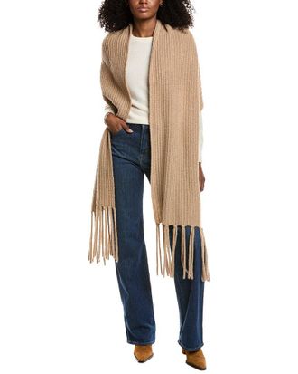 Portolano Fringes Chunky Alpaca & Wool-Blend Wrap