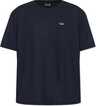 Emporio Armani Emporio Armani Ea7, Donna, Top, Blu, XS, new