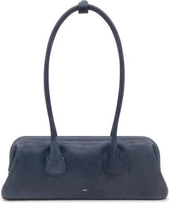 Osoi Boat Wide Mini - Dames - Schoudertassen - Blauw - ONE Size - Katoen - Tassen