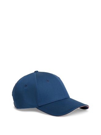 Tommy Hilfiger Baseball Cap TOMMY HILFIGER TH CORPORATE COTTON 6 PANEL CAP, haunted blau, Twill, Baumwolle, Basic, Caps Baseball Cap, mit dezentem Logo-Pin &uuml;ber dem 