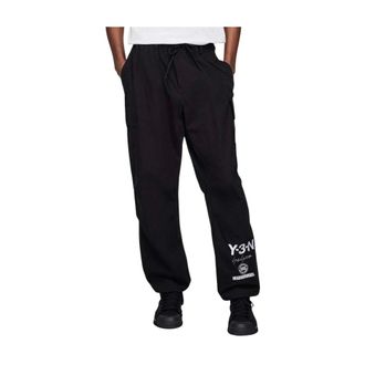 Yohji Yamamoto Uomo, Pantaloni, Nero, L, new