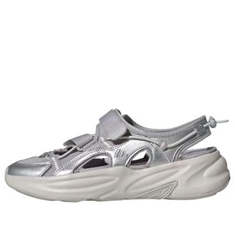 adidas (WMNS) adidas Ozwave Sandals Grey Silver Metallic JS4580