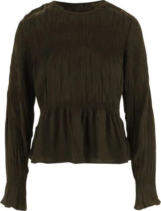 By Malene Birger Blouses, female, Brown, M, Ovas Blouse