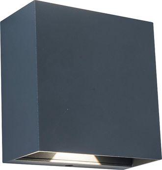 Lutec L&aacute;mpara De Pared Exterior Gemini Beams Color Antracita Lutec 5104005118