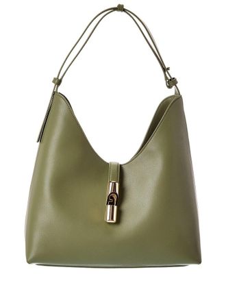 Furla Goccia Leather Hobo Bag